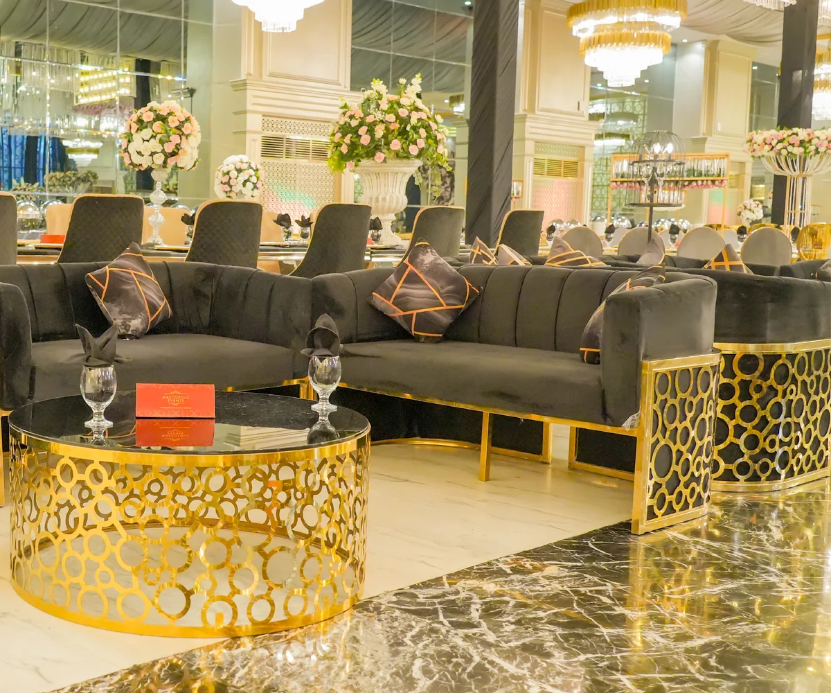The Mansion Marquee banquet hall interior, Karachi